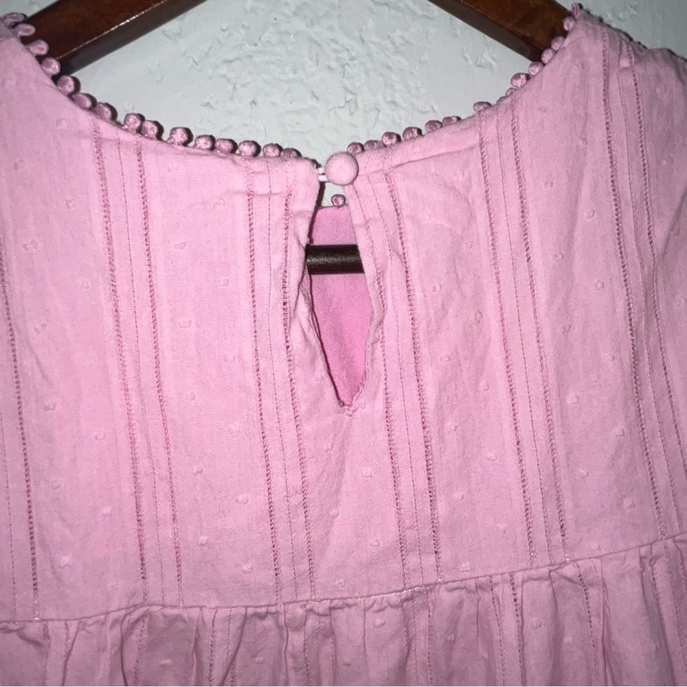 GB Girls Gianni Bini Pink Tiered Sleeveless Dress - Picture 8 of 8